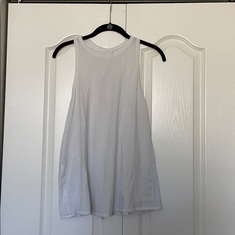 Lululemon All tied up Tank wht sz:8